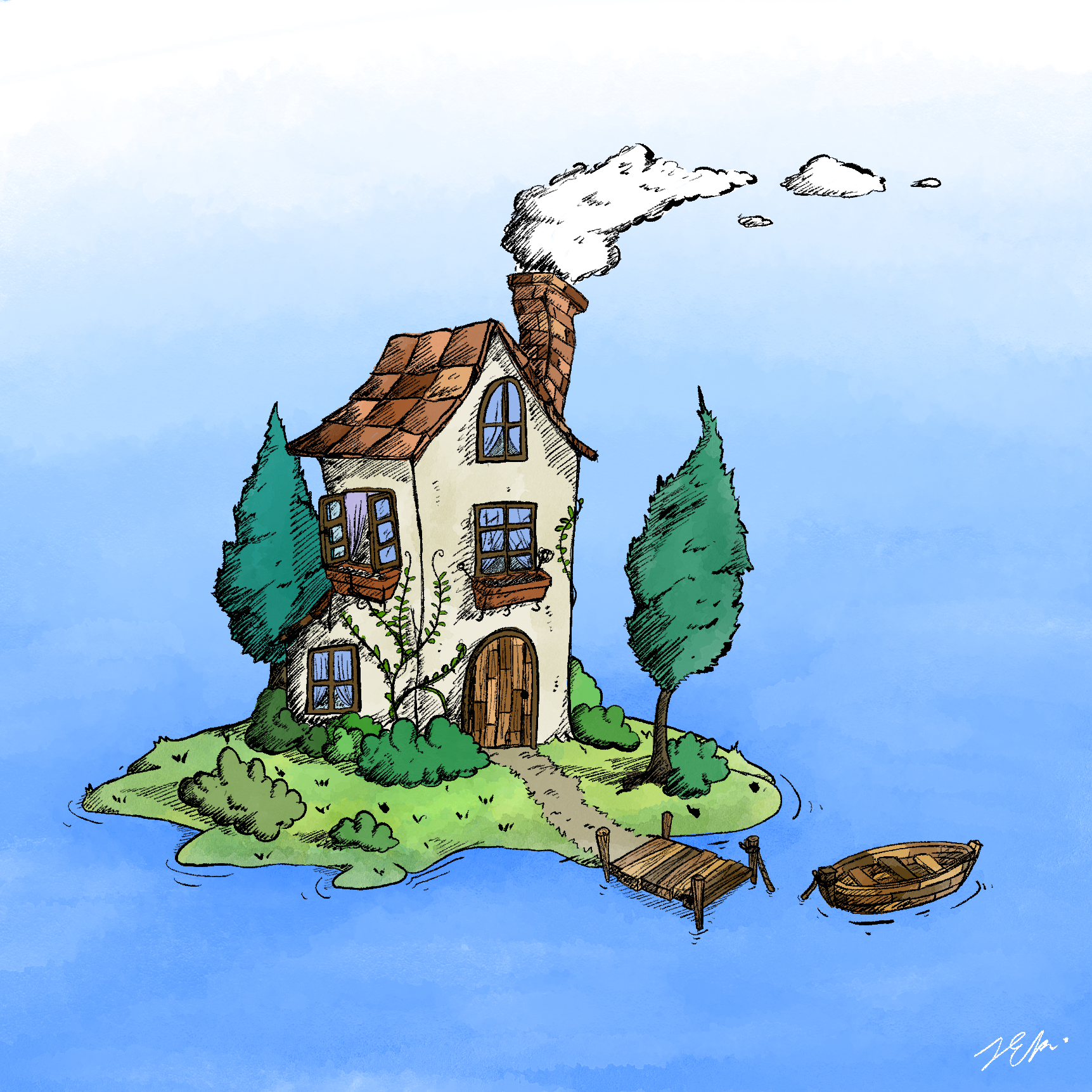 House on the Lake